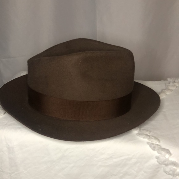 KATHY JEANNE Vintage brown felt hat. Size Medium. - Picture 9 of 10